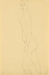 Nude Facing Left